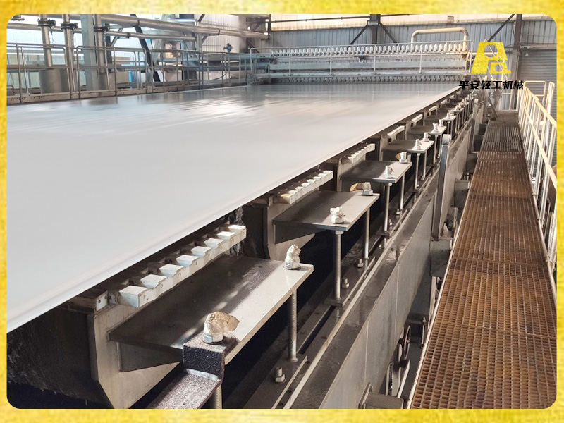 漣水永豐紙業5600/500高瓦紙機